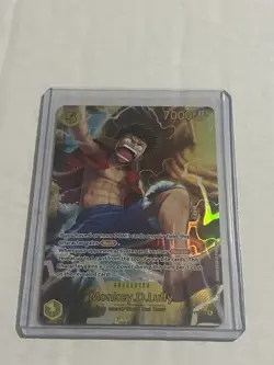 One Piece Adventure On Kami’s Island Monkey D Luffy OP15-119 SEC English QTY - Image 1