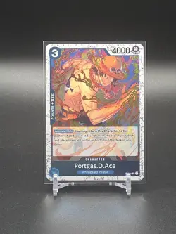Portgas.D.Ace (Premium Booster -Best 2 ) P-074 One Piece Foil - Image 1