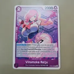 Vinsmoke Reiju One Piece Premium Booster The Best OP06-086 TCG CCG - Image 1