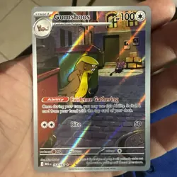 Pokemon TCG Gumshoos Illustration Rare #153/132 Mega Evolution NM/M - Image 2