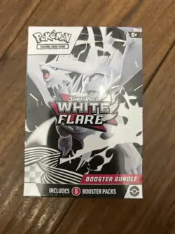ONE Sealed Pokemon TCG Scarlet & Violet White Flare Booster Bundle Pack - Image 1