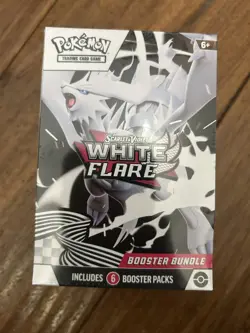 ONE Sealed Pokemon TCG Scarlet & Violet White Flare Booster Bundle Pack - Image 2