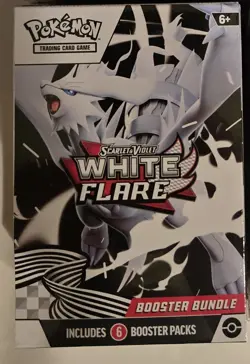 Pokemon TCG: Scarlet & Violet WHITE FLARE Booster Bundle NEW FACTORY SEALED - Image 1