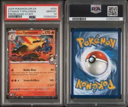 PSA 10 Destined Rivals Prerelease STAFF Destined Rivals Pokemon SEQUENTIAL SET - Image 5