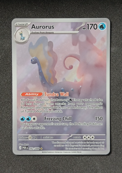 Pokemon TCG Aurorus 092/088 Me03: Perfect Order Holo Illustration Rare Card NM - Image 1