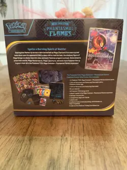 Pokemon TCG Phantasmal Flames Pokemon Center ETB Factory Sealed - Image 3