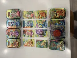 Pokemon Prismatic Evolutions Eevee Art Cards, Tins, And Coins - Image 1