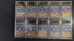 2025 JPN Pokemon Charizard ex 013/080 TOC 10 PRISTINE Graded Cards lot*10 GL15 - Image 1