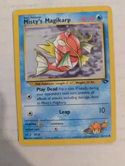 Misty's Magikarp Gym Challenge #88 Common LP Condition WOTC Pokemon Card - Image 1