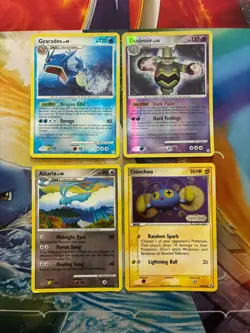 Vintage Pokemon Card Lot Reverse Holo Fire Tyranitar Vulpix Mewoth Gyarados - Image 3