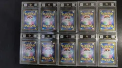 2025 JPN Pokemon Charizard ex 013/080 TOC 10 PRISTINE Graded Cards lot*10 GL15 - Image 2