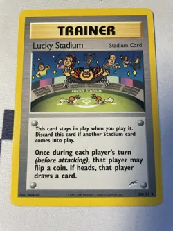 Neo Destiny Trainer - Lucky Stadium Pokemon Card 100/105 LP - Image 1
