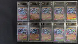 2025 Pokemon Japanese Charizard ex 013/080 TOC 9.5 Graded Card Lot*10 GL15 - Image 1