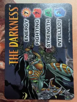 OverPower Image Marvel WildStorm 1998 The Darkness Hero Character Card Rare NM - Image 1