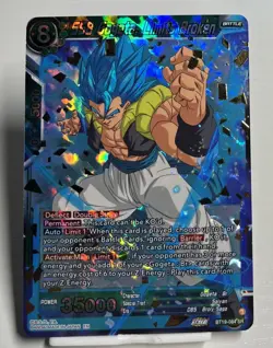 carte Dragon Ball Super card game Gogeta SSB, Limites explosees BT19-084 SR - Image 1