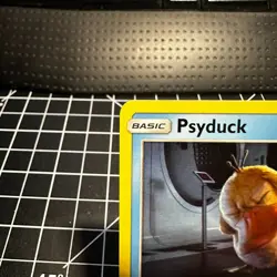 Psyduck Pokemon Detective Pikachu Card 7/18 Holo TCG NM Raw 2019 - Image 2