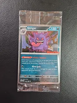 Gengar Promo Card Pokemon Perfect Order Gamestop Stamped 050/088 SEALED - Image 1