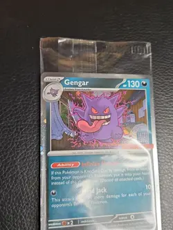 Gengar Promo Card Pokemon Perfect Order Gamestop Stamped 050/088 SEALED - Image 3