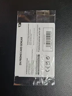 Gengar Promo Card Pokemon Perfect Order Gamestop Stamped 050/088 SEALED - Image 5