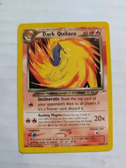 Pokemon Card - Dark Quilava Neo Destiny 39/105 Non-Holo - Image 1