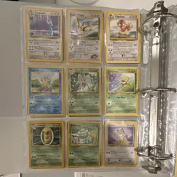 550+ Pokemon Cards Binder (1999–2000) Wizards No Holos + trainer & energy lot - Image 5