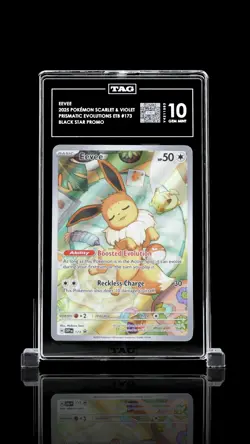 Eevee 173 Sv: Scarlet & Violet Promo Cards Holo TAG 10 Gem Mint - Image 1