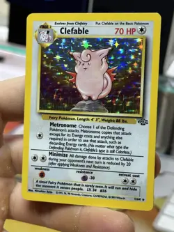 Clefable 1/64 Jungle 1999 Ledyba Southern Islands Vintage Pokemon Card Lot WOTC - Image 4