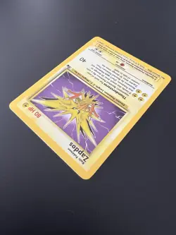 Zapdos 15/62 Fossil Unlimited 1999 Pokemon Card Holo Rare NM - Image 5