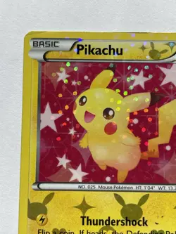 Pikachu RC7/RC25 Legendary Treasures MP Holo Pokemon Card 2013 - Image 2