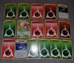 16/30 Japanese Chikorita Intro Deck 2001 Near Complete Pokemon Card Bundle WOTC - Image 2