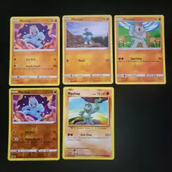Pokemon Machop, Machoke, & Machamp x31 Card Lot Bundle - Image 3