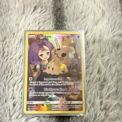 Pokemon Mimikyu Cosmic Eclipse Full Art Holo Rare 70HP Psychic Card 245/236 - Image 1