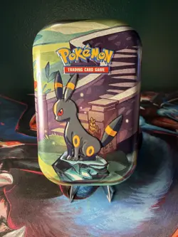 Umbreon Empty Prismatic Mini Tin (No Cards, coin, art piece) - Image 4