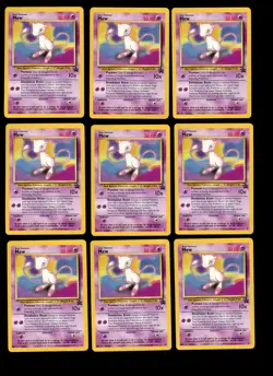 2000 WOTC POKEMON LEAGUE MEW #8 BLACK STAR PROMO LOT OF 50 CARDS UNPLAYED B - Image 2