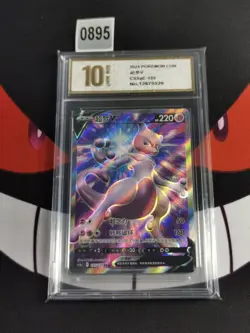 Mewtwo V SR CS5aC-135/127 Pokemon Card Chinese-Grade 10 - Image 1