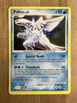 Palkia Pokemon Card 26/106 Theme Deck Exclusive Holo HP - Image 1