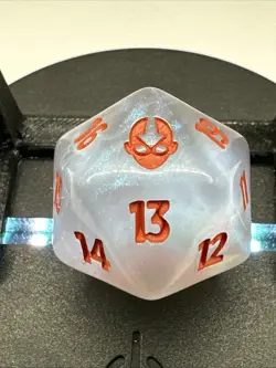 X1 Magic Avatar: The Last Airbender Dice Life Counter Oversized Spindown D20 Die - Image 2