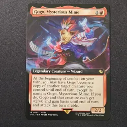 Gogo, Mysterious Mime (Extended Art) - R - Commander: FINAL FANTASY #153 - NM - Image 1