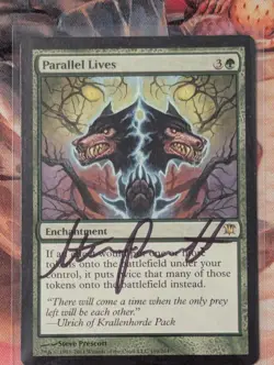 Parallel Lives Innistrad signed - Image 1