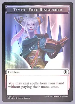 Tamiyo, Field Researcher // Human Soldier - Foil - Double-sided Token - (INR) - Image 1