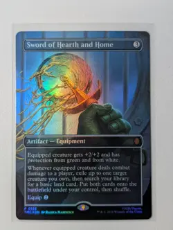 Sword of Hearth and Home (Borderless) Teenage Mutant Ninja Turtles Foil 0136 - Image 1