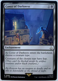 MTG Cover of Darkness 89 | NM | Assassin’s Creed - Image 1