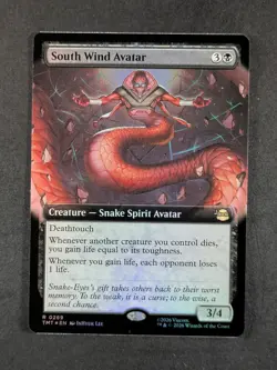 2026 Magic: The Gathering SOUTH WIND AVATAR #0269 TMNT Foil Extended Art Rare - Image 1