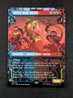 2026 Magic: The Gathering NORTH WIND AVATAR #0248 TMNT Showcase Mythic Rare - Image 1