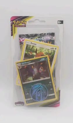 POKEMON SUN & MOON UNIFIED MINDS BLISTER PACK UMBREON AND EEVEE SEALED - Image 1