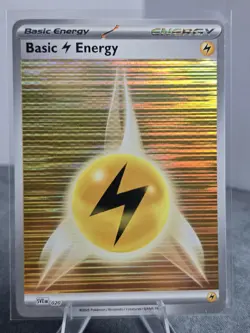 Basic Lightning Energy 020 - POKEMON WHITE FLARE/BLACK BOLT 2025 NM HOLO - Image 1