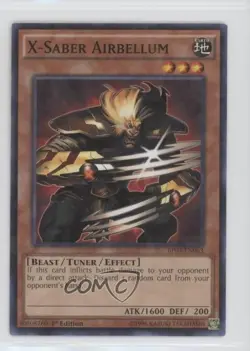 X-Saber Airbellum 1st Ed. Shatterfoil Rares YuGiOh Battle Pack 3: Monster League - Image 1