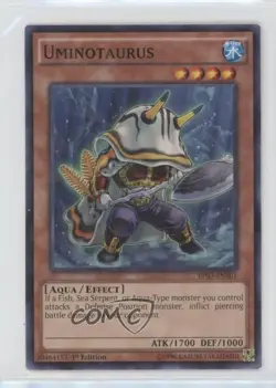 Uminotaurus 1st Ed. Shatterfoil Rares YuGiOh Battle Pack 3: Monster League - Image 1