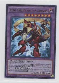 Rune-Eyes Pendulum Dragon (UR) 1st Ed. YuGiOh The Secrets of Eternity - Image 1