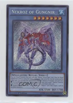 Nekroz of Gungnir (SE) 1st Ed. YuGiOh The Secrets Eternity #SECE-EN044 - Image 1